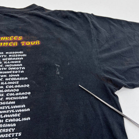 Vintage 2001 The Monkees Summer Tour Shirt Double Stitch Delta Pro Weight Sz XL