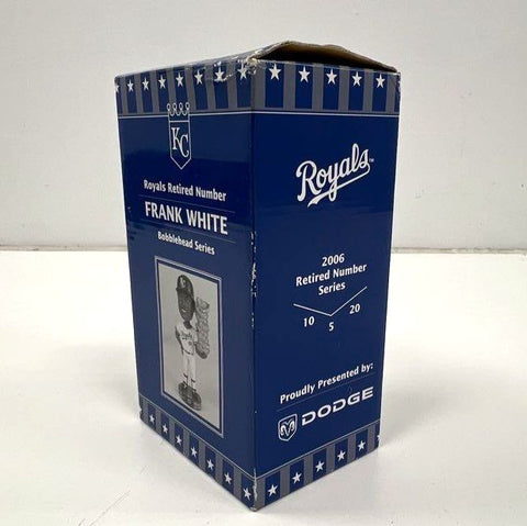 Frank White Kansas City Royals Bobblehead 2006 Retired Number Series With Box