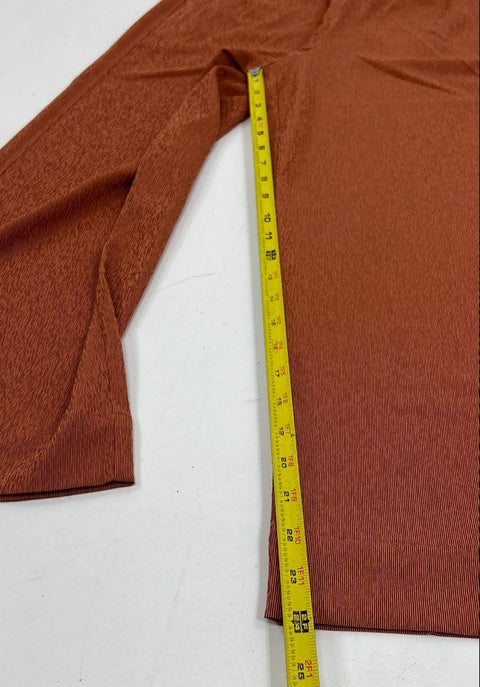 Athleta Women's Brown Echo Wide Leg Crop Pants Size 10 NWT