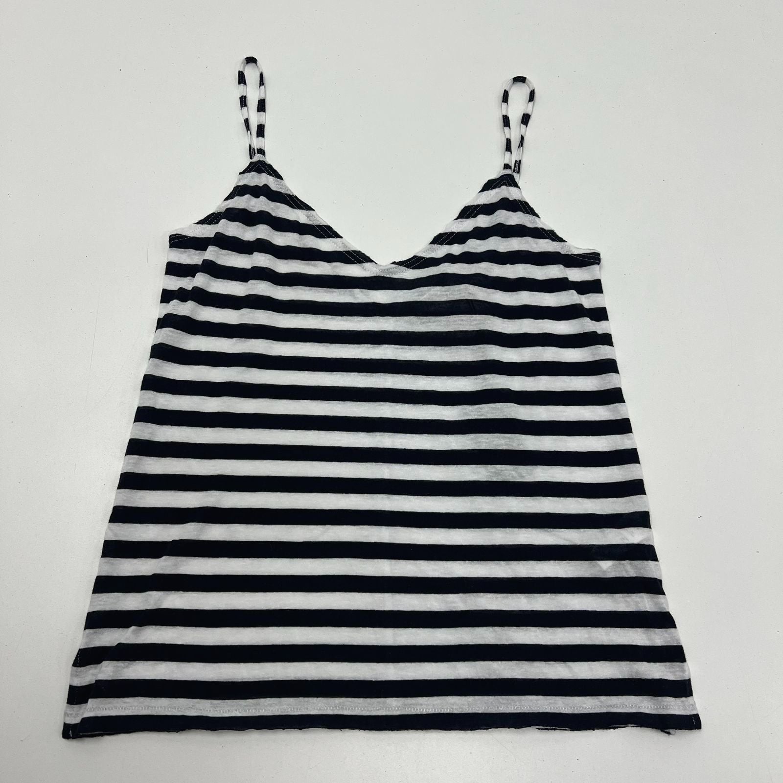 NWT Rag & Bone Laila Tank Navy White Stripe Size XS $95