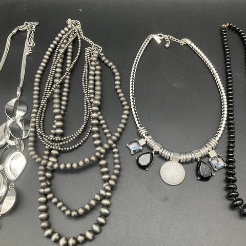 Chico's Lane Bryant Modern Fashion Statement Necklaces Jewelry Lot of 8
