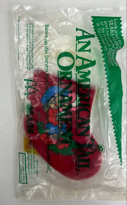 Vintage McDonald's Happy Meal Toy Lot 80s 90s McNuggets American Tail Sealed