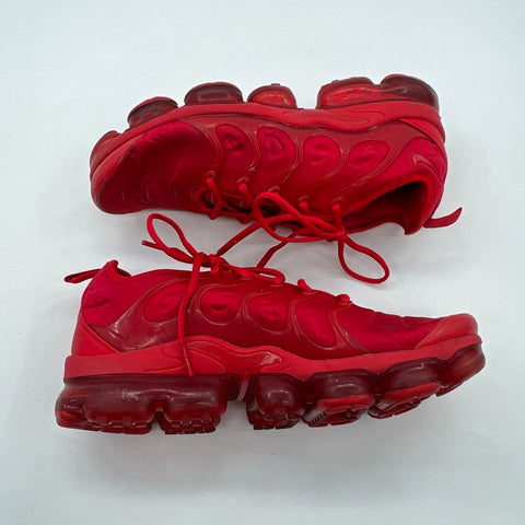 Nike Air VaporMax Plus Triple Red Men's Running Shoes Size 9.5