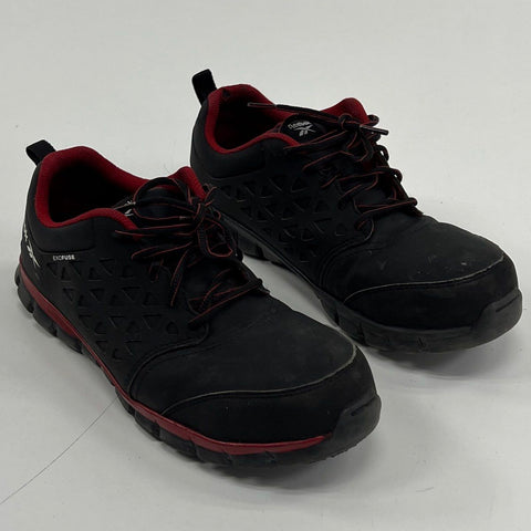 Reebok Sublite Cushion Exofuse RB4058 Composite Toe Work Shoes Mens Size 8 W