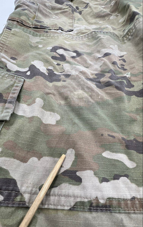 US Military Issue Men's OCP Multicam Ripstop Tactical Cargo Camp Pants Sz L