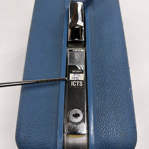 Vintage Samsonite Montbello II Blue Hard Shell Suitcase Travel Luggage 21x16x7