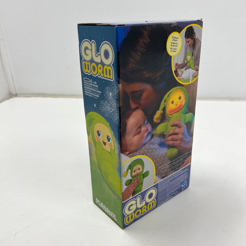 Playskool Glo Worm Snuggle & Soothe Musical Light Up Toy New In Box Hasbro