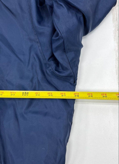 Vintage Y2K Puma Blue NFL LA Rams Reversible Hooded Jacket Men's XL