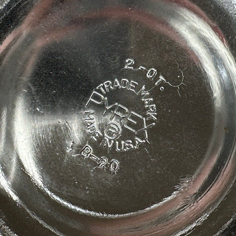 Farber Brothers Solid Copper Ice Bucket with 2 Quart Pyrex Liner Vintage