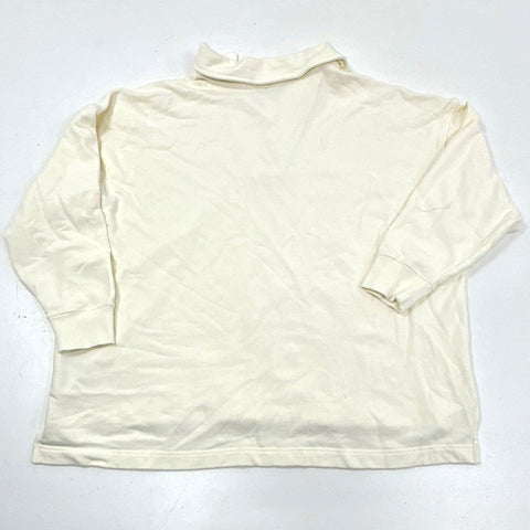 Vineyard Vines Women's Marshmallow Cam Sweatshirt Pullover Collared XXL NWT