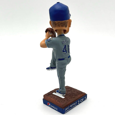 MLB Baseball Bobblehead Kansas City Royals Danny Duffy Record Game With Box
