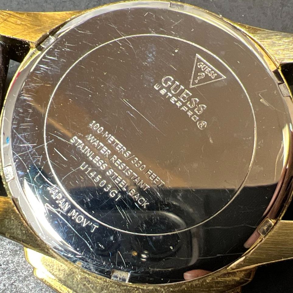 Guess Waterpro U14503G1 Wristwatch New battery