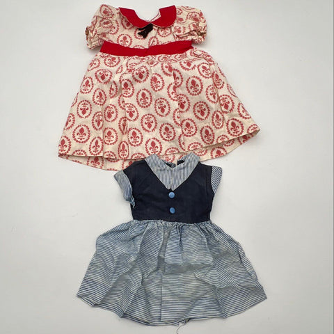 Vintage Doll Clothing Lot Mixed Dresses Outfits Approximate 35 Pieces 1.5 lbs