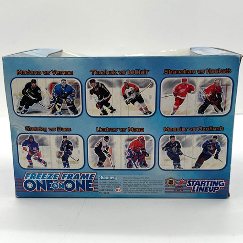 Kenner Starting Lineup Freeze Frame One On One 1998 Gretzky vs Bure NHL Figures