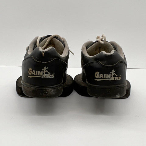 Gainers Plyometric Strength Training Jump Shoes Black/White Size 10.5