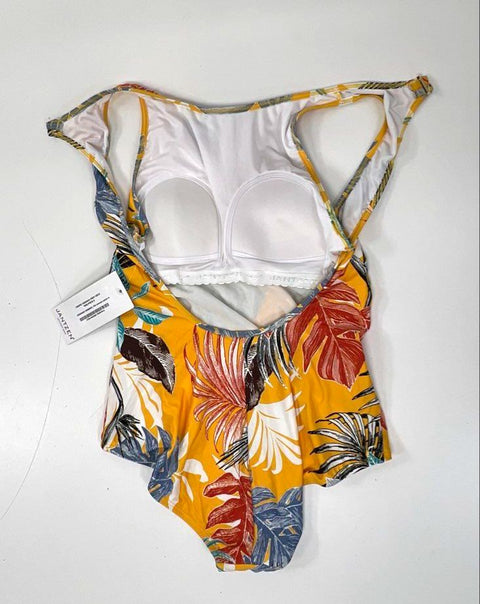 Jantzen Women's Tropic Paradise High Neck One Piece Swimsuit Sz 8 NWT