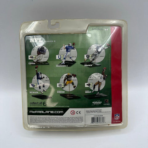 McFarlane NFL Series 8 Steve McNair Tennessee Titans Figure New in Box 2004