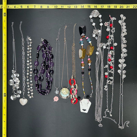 Mixed Costume Jewelry Lot 50+ Pieces Signature Series Statement Necklaces Sets