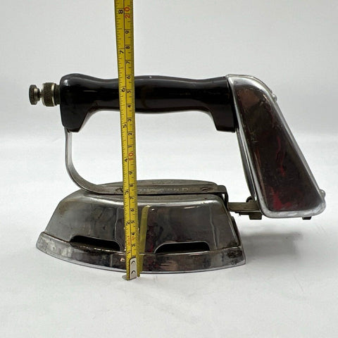 Vintage Diamond Self-Heating Gasoline Iron Chrome Metal Pressing Tool
