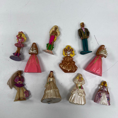 Barbie Mattel Figurine Lot McDonald's Happy Meal Toys 10 Pieces Vintage 1991 92