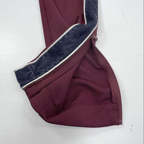 All City by Just Don Men's Maroon Tracksuit Set Jacket Track Pants Size M