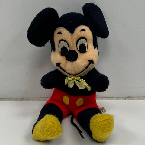 Vintage California Stuffed Toys Mickey Mouse Plush Doll 12" Disney Productions