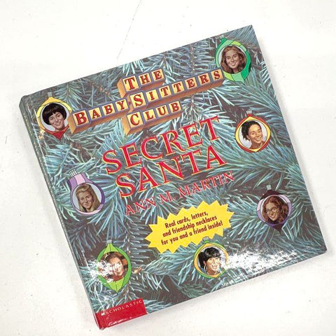 Vintage The Baby-Sitters Club Secret Santa Book Ann M. Martin Hardcover