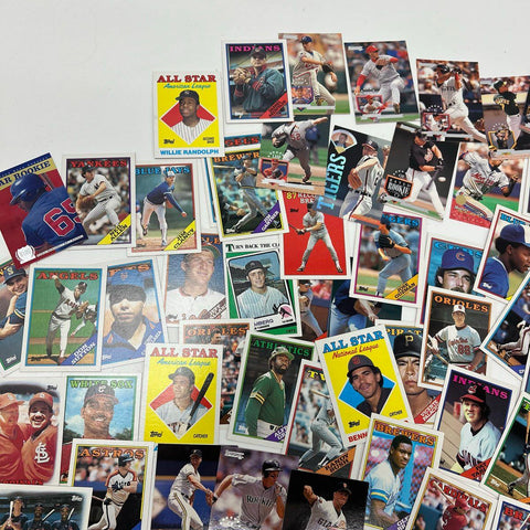 Derek Jeter Rookie + 100+ Card Lot 1980s-90s Topps Upper Deck MLB Baseball