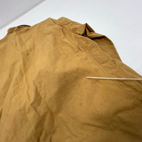 Vintage 50s JC Higgins Tan Duck Canvas Hunting Field Jacket Coat Men's