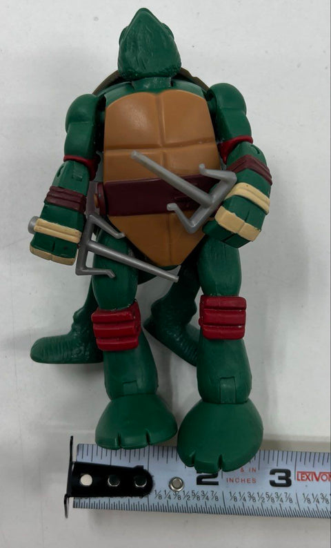 Raphael TMNT Playmates 2014 Nickelodeon Series 5 Inch Figure With 2 Sai