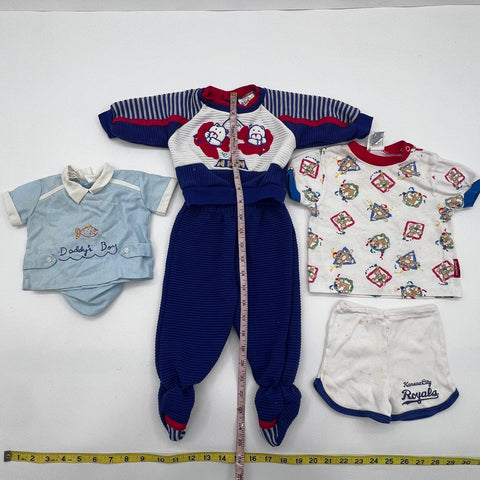 Vintage 80s 90s OshKosh Celebrity Kids Boys Clothing Lot Shirts Pants Sz 6-12M