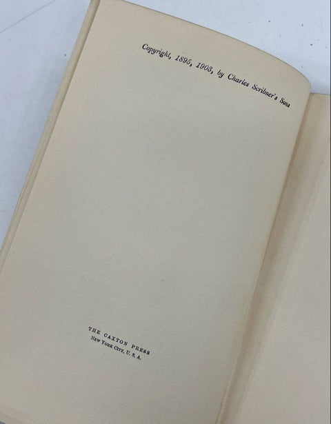 1903 Little Rivers Henry Van Dyke Antique Book Scribner's Art Nouveau Cover