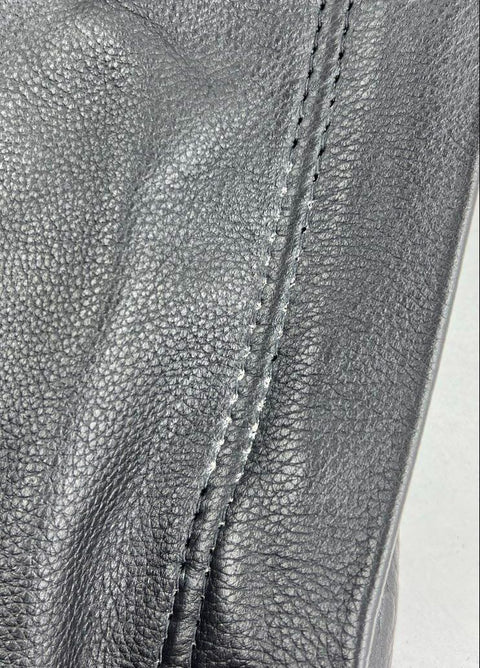 Biker's Gear Men's Black Leather Motorcycle Riding Chaps Size 2XL