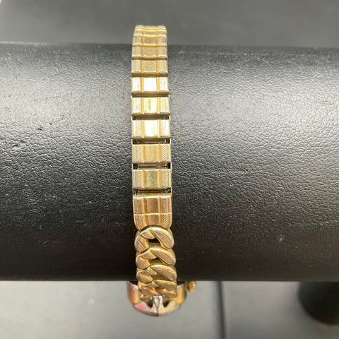 Vintage 1965 Bulova 10K RGP 17 Jewels Mechanical Women's Watch Speidel Band M5