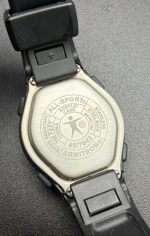 Armitron Digital Sport Watches Lot of 3 Pro Sport All-Sport Lavender Black