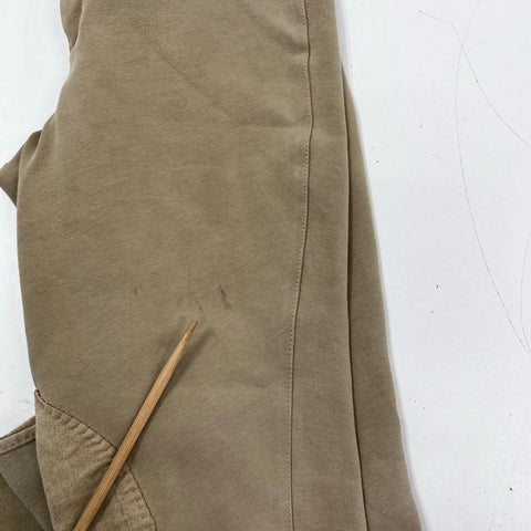 Equine Couture Women's Tan Knee Patch Equestrian Jodhpurs Breeches Sz 30