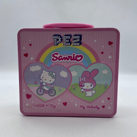 PEZ Dispenser Lot Sanrio Hello Kitty My Melody 10 Pieces With Collectible Tin