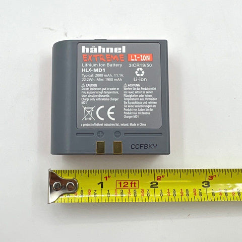 Hahnel HLX-MD1 Extreme Li-Ion Battery for Modus 600RT Speedlight 2000mAh