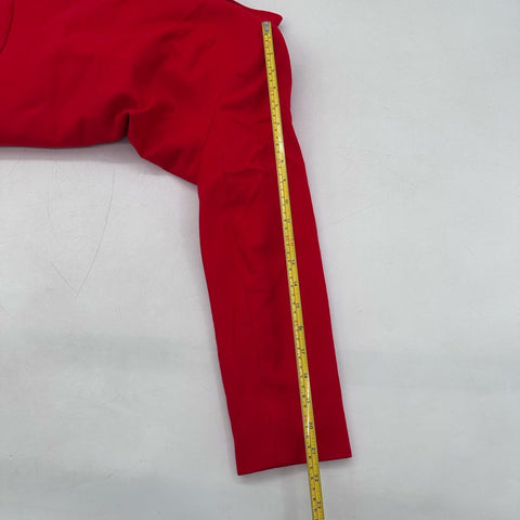 Vintage 80s Pendleton Petite Wool Blazer Jacket Red Made in USA Sz Petite