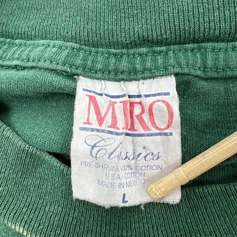 Vintage 90s Brett Favre Green Bay Packers T-Shirt Miro Classics NFL Sz L