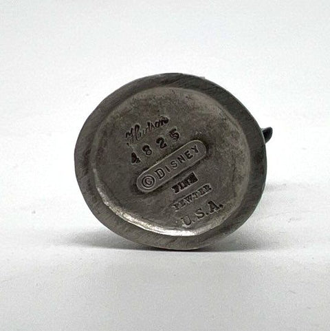 Disney Pewter Figurine Lot Mickey Mouse Golfing Minnie Mouse Heart 2 Pieces