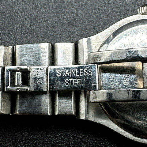 Movado Museum Women's Watch Stainless Steel Black Dial Sapphire Crystal 5.25"