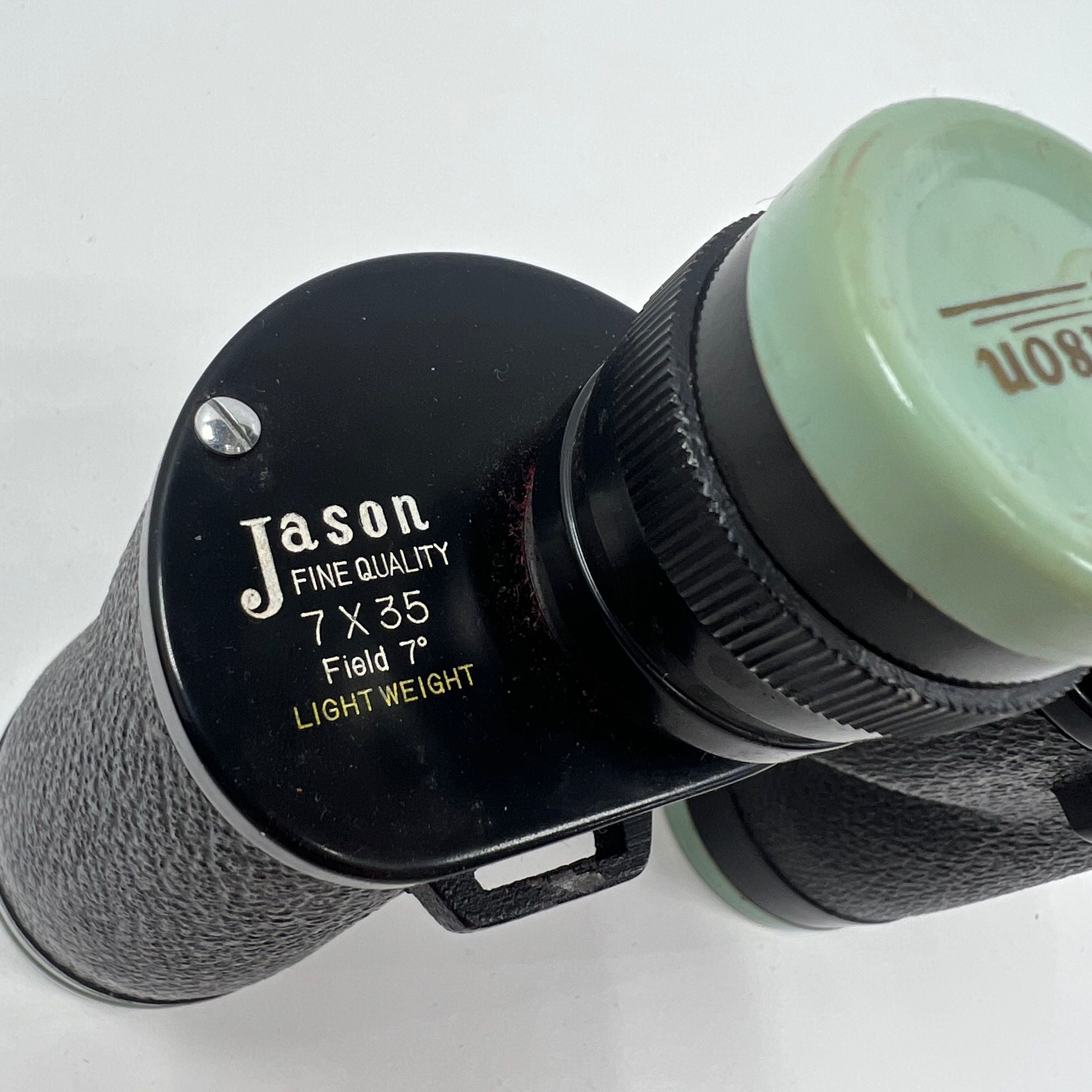 Vintage Jason Finest Precision Binoculars No. 60124445 7 X 35 with Case *Fair