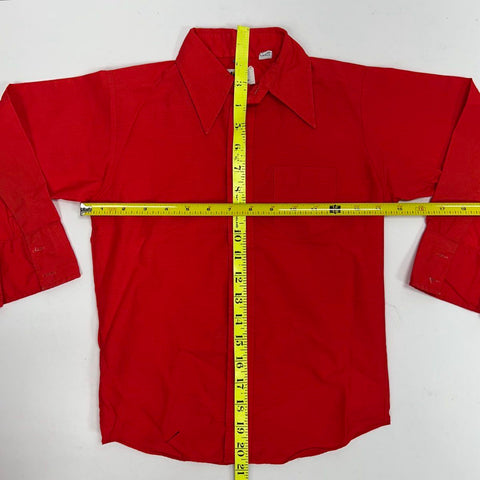 Vintage 70s Boys Clothing Lot Van Heusen Shirts Flare Pants Sweatshirt Sz 6 7