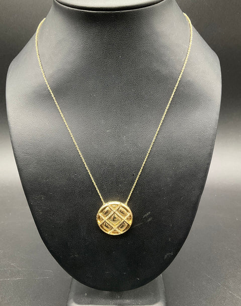 House of Harlow 1960 Gold Tone Geometric Leather & Pave Necklace Lot of 3