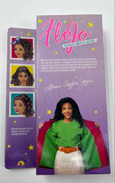 Florence Griffith Joyner Flo-Jo LJN 11.5 Inch Fashion Doll 1989 Vintage NIB