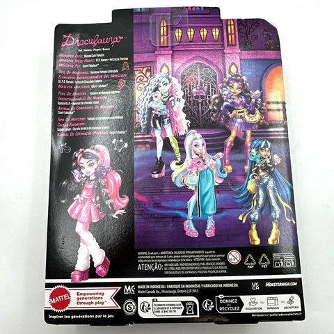 Mattel Monster High Draculaura Doll Generation 3 Pink Vampire G3 With Box