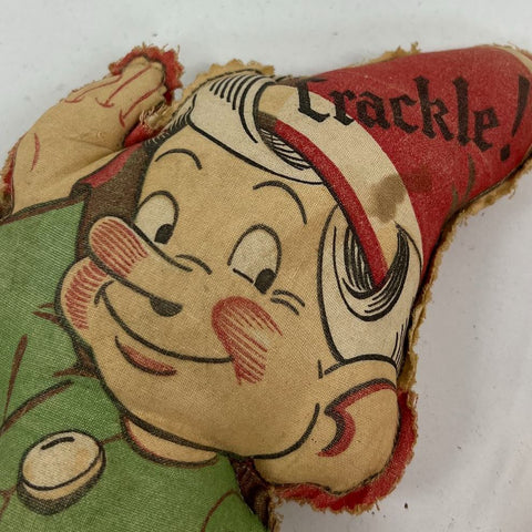 Vintage Lot Kellogg's Crackle Doll Bank & Campbell's Kids Ideal Toy