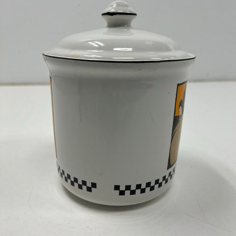 Looney Tunes Taz Tasmanian Devil Canister Jar 7" Vintage 1993 Certified Intl