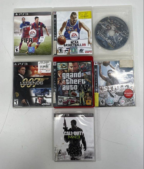 Grand Theft Auto IV Call of Duty MW3 PlayStation 3 7 Game Lot PS3